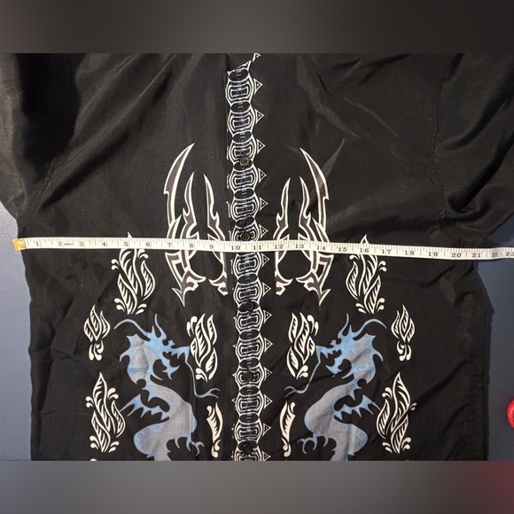 Men's Casual Shirt Size M Y2K Art to Wear. SKU 10 - Picture 3 of 6